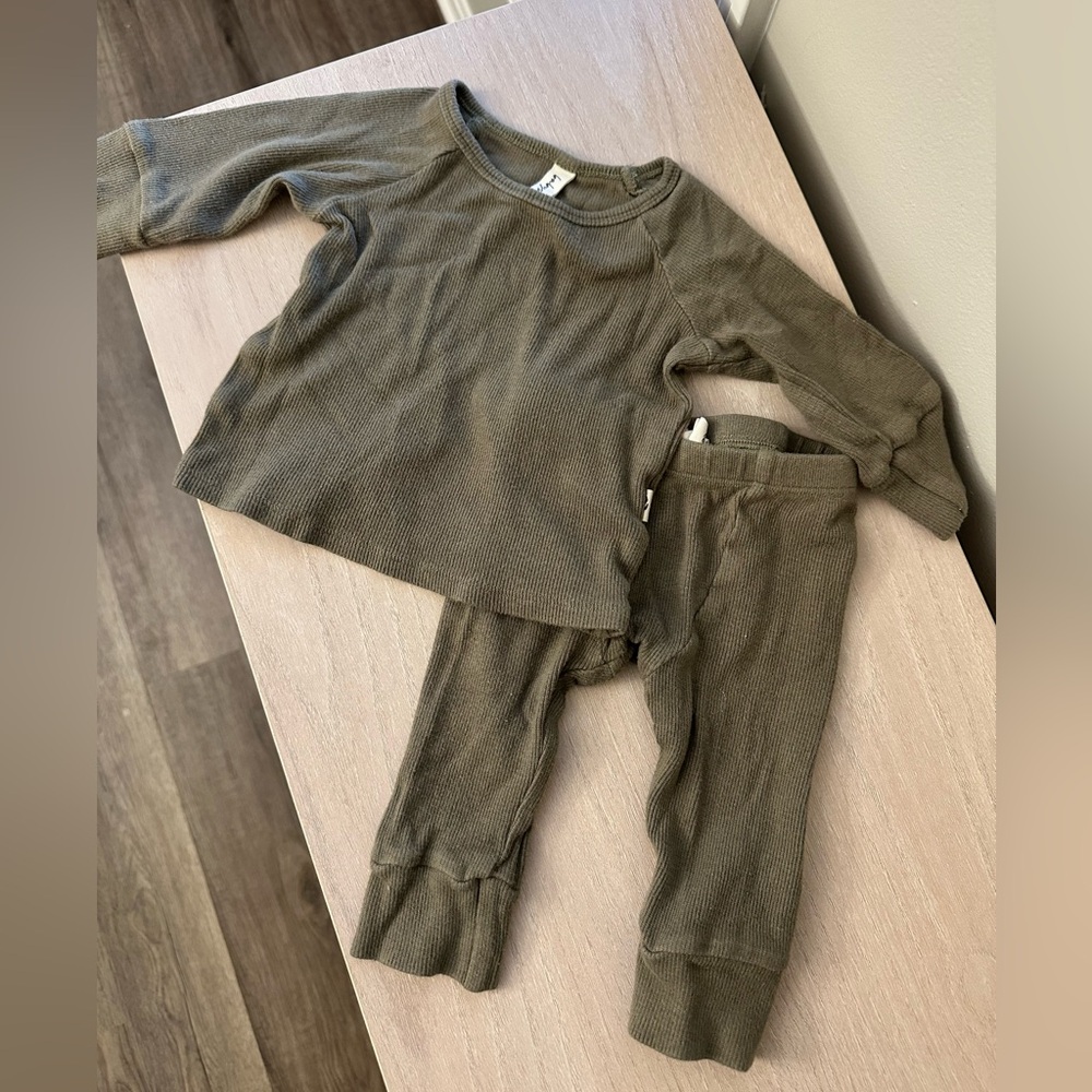 Baby Sprouts Ribbed Set - Baby